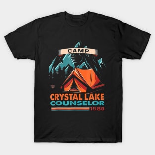 Camp Retro 1980 Cr Lake Counselor Costume T-Shirt